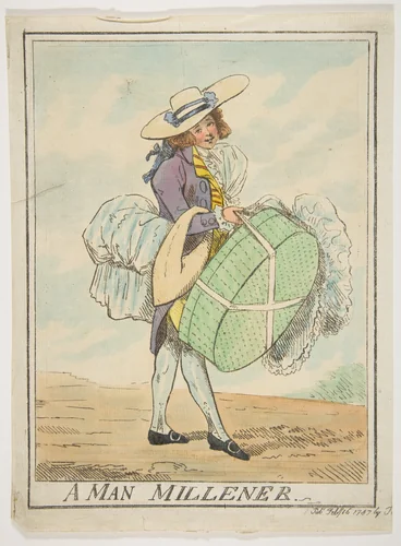 A Man Millener by Henry Kingsbury, print, 1787