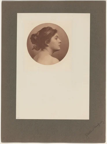 A Study by James Wells Champney, photograph, 1901