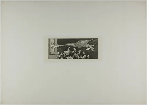 Abduction, plate nine from A Glove by Max Klinger, print, 1881