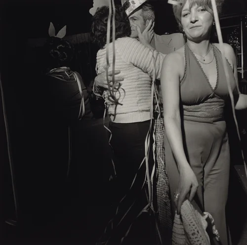New Year's Eve, American Legion, Bangor, Pennsylvania by Larry Fink, photograph, 1980