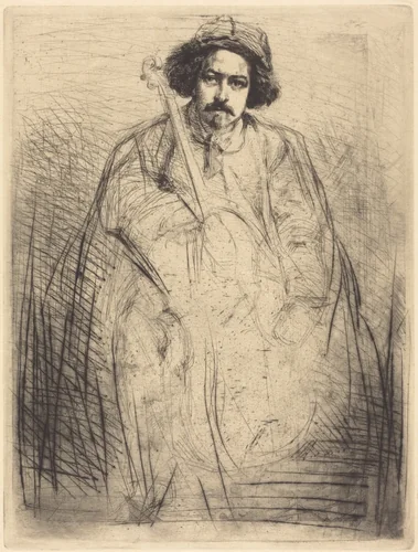 Becquet by James McNeill Whistler, print, 1859