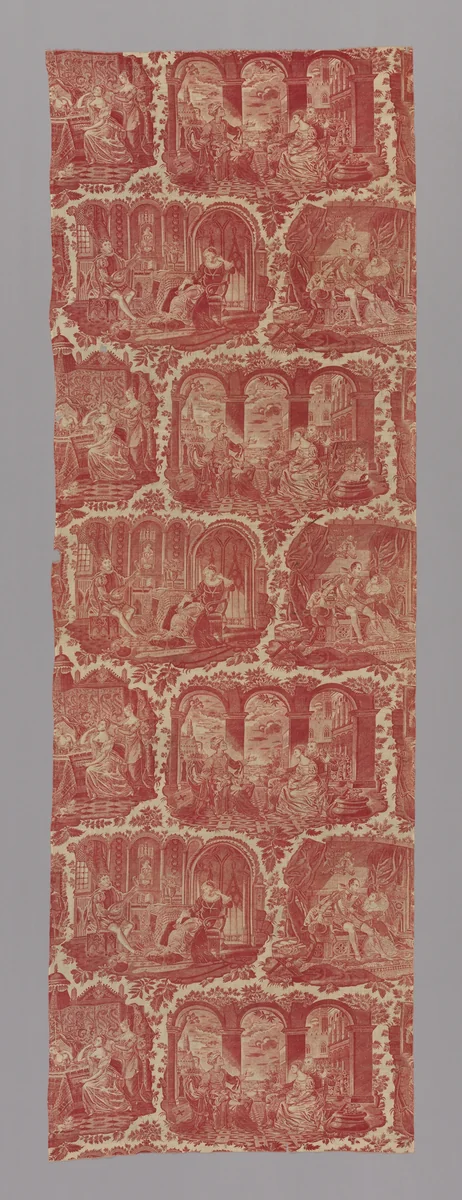 Furnishing Fabric by Philippe Wyngaert
Jean-Pierre-Marie Jazet
Henri Jean-Baptiste Victoire Fradelle, textile, 1827-1840