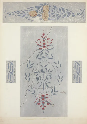 Wall Stencil by Alvin M. Gully, index of american design, 1940