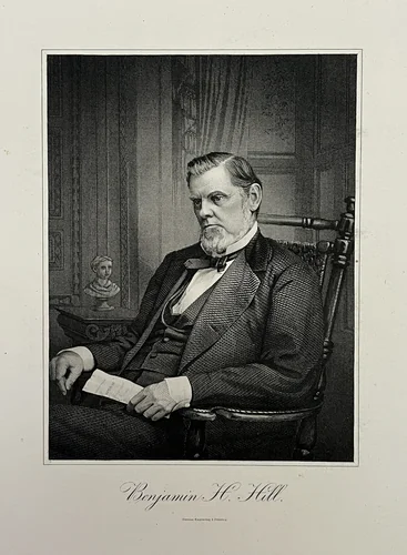 Benjamin H. Hill by Artist Unknown, other, 1800-1899