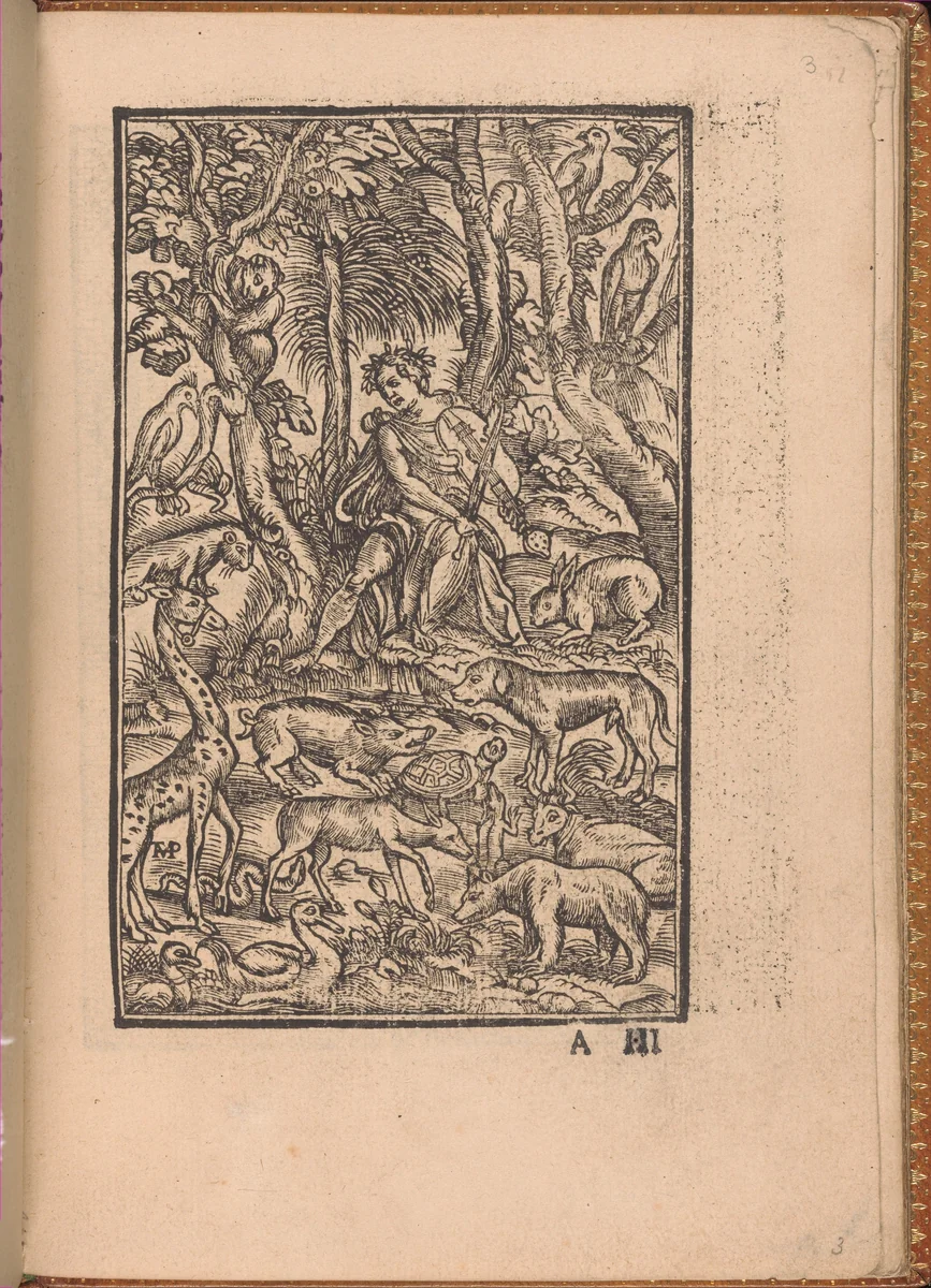 Convivio delle Belle Donne, page 3 (recto) by Nicolò Zoppino, book, 1532