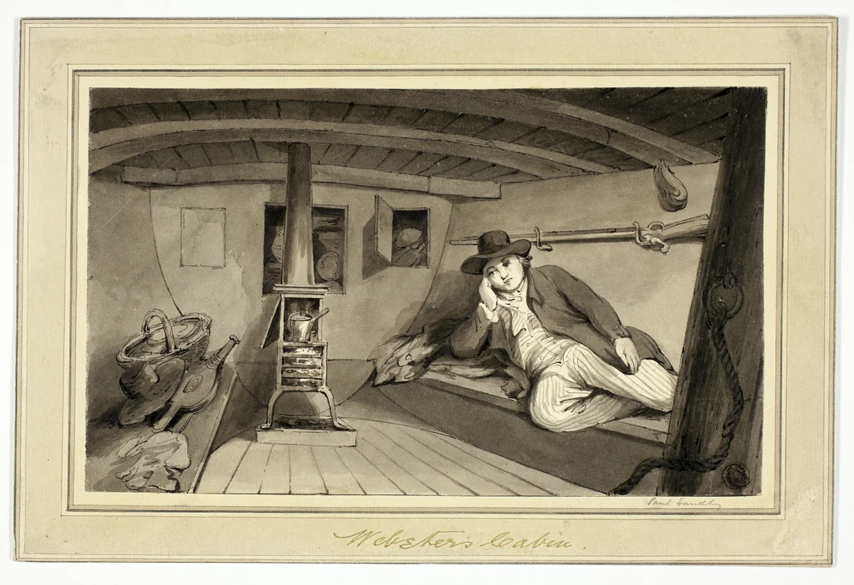 Webster's Cabin by Isaac Cruikshank
Paul Sandby
Robert Isaac Cruikshank, drawing, 1776-1811