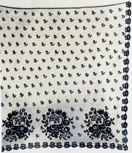 Veil by Mary Chadbourne Keith Norton, textile, 1800-1820