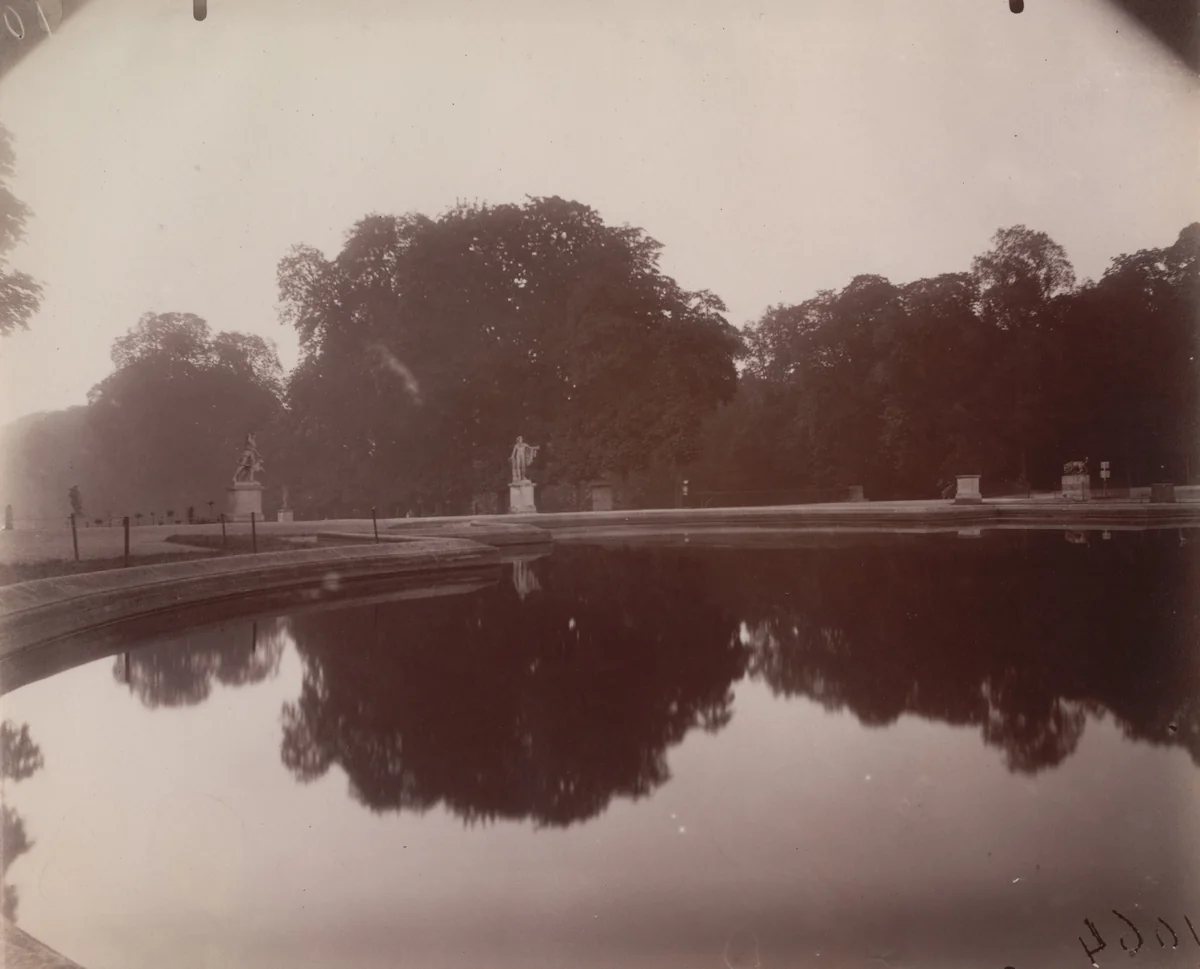 Saint-Cloud by Eugène Atget, photograph, 1921