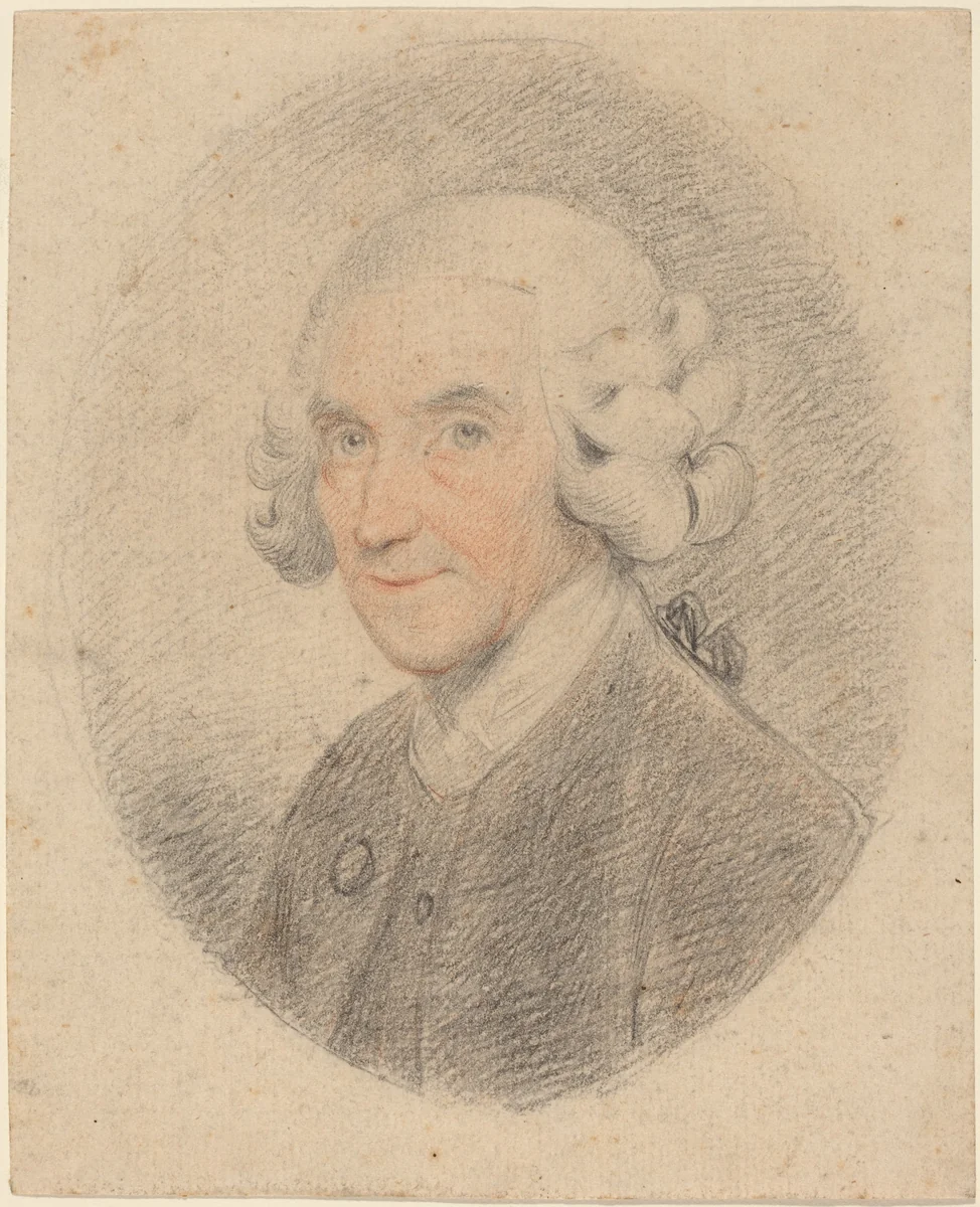 James Nares by John Hoppner, drawing, 1775