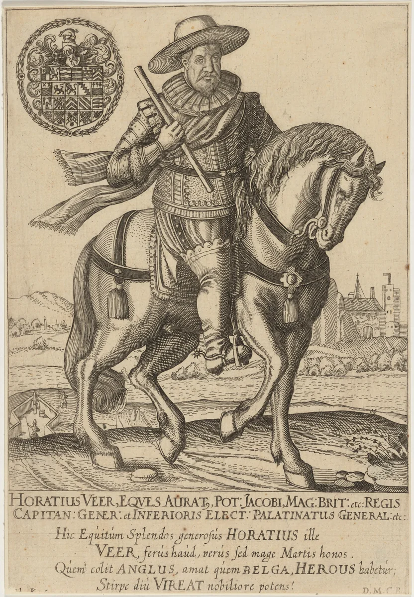 Horace Vere, Lord Vere of Tilbury by Unknown 19th Century, print, 1800-1899