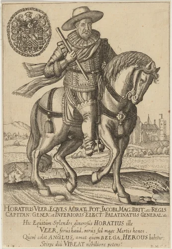 Horace Vere, Lord Vere of Tilbury by Unknown 19th Century, print, 1800-1899