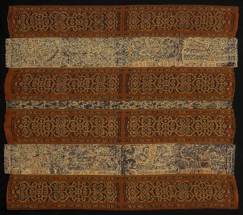 Woman's Ceremonial Skirt (tapis) by Paminggir people, textile, 1701-1800
