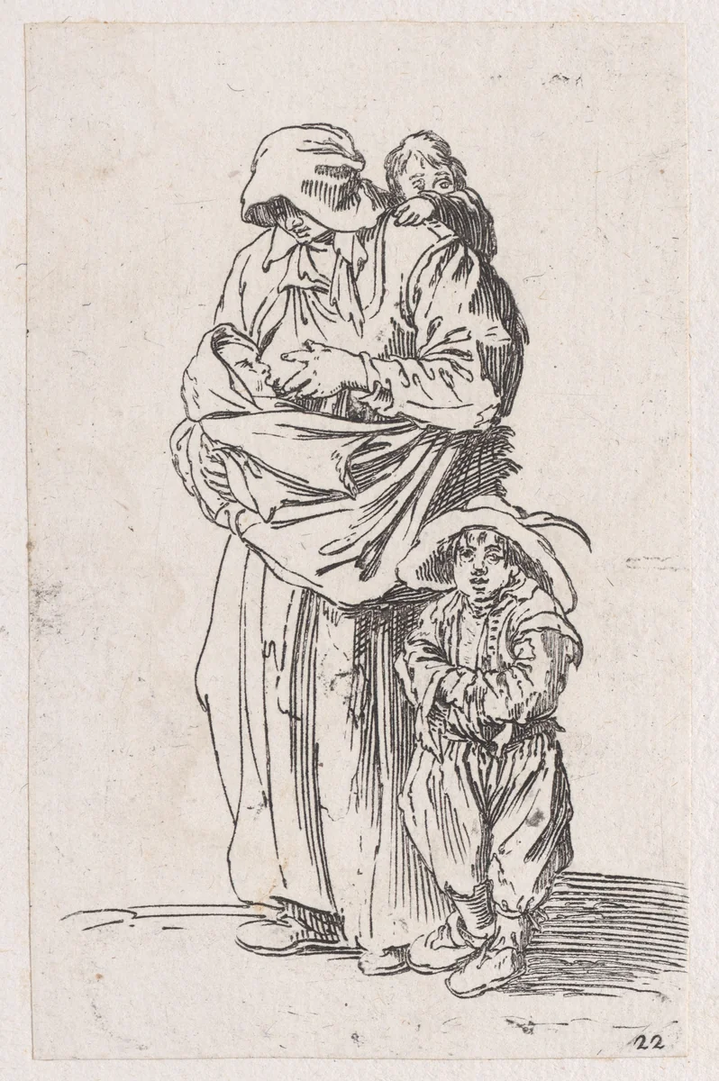 Reverse Copy of Le Gentilhomme qui Salue Tenant son Feutre sous le Bras (The Gentleman who Bows Holding his Felt Hat under his Arm), from La Noblesse (The Nobility) by anonymous, print, 1625-1700