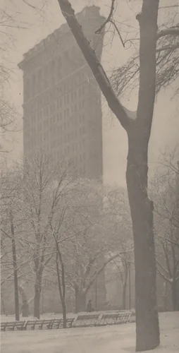 Flatiron Building by Alfred Stieglitz, photograph, 1903