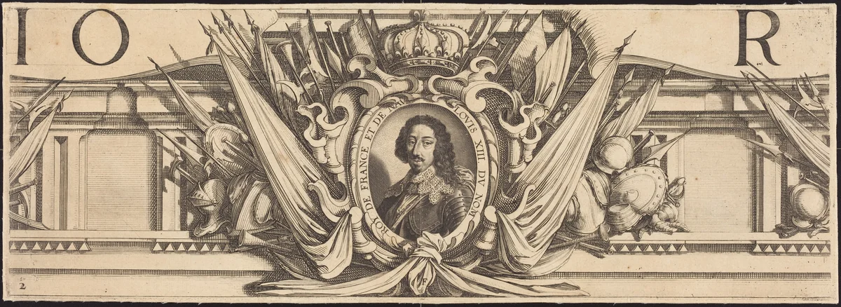 The Siege of La Rochelle [plate 2 of 16; set comprises 1952.8.97-112] by Abraham Bosse, print, 1628-1631