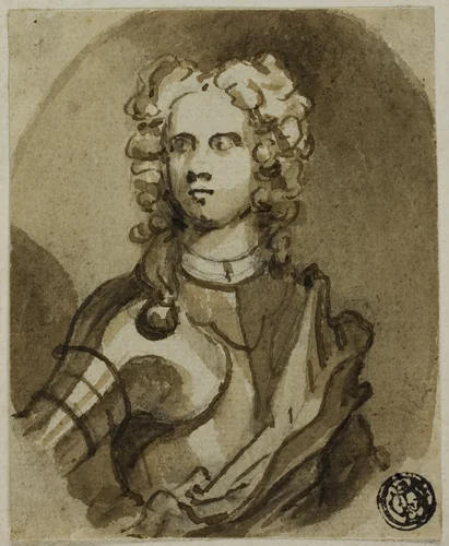 General Monk by Peter Lely, drawing, 1638-1690