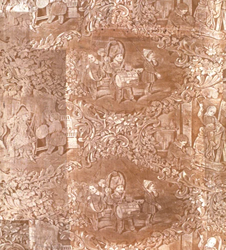 Panel (Furnishing Fabric) by France, Alsace, textile, 1835-1845