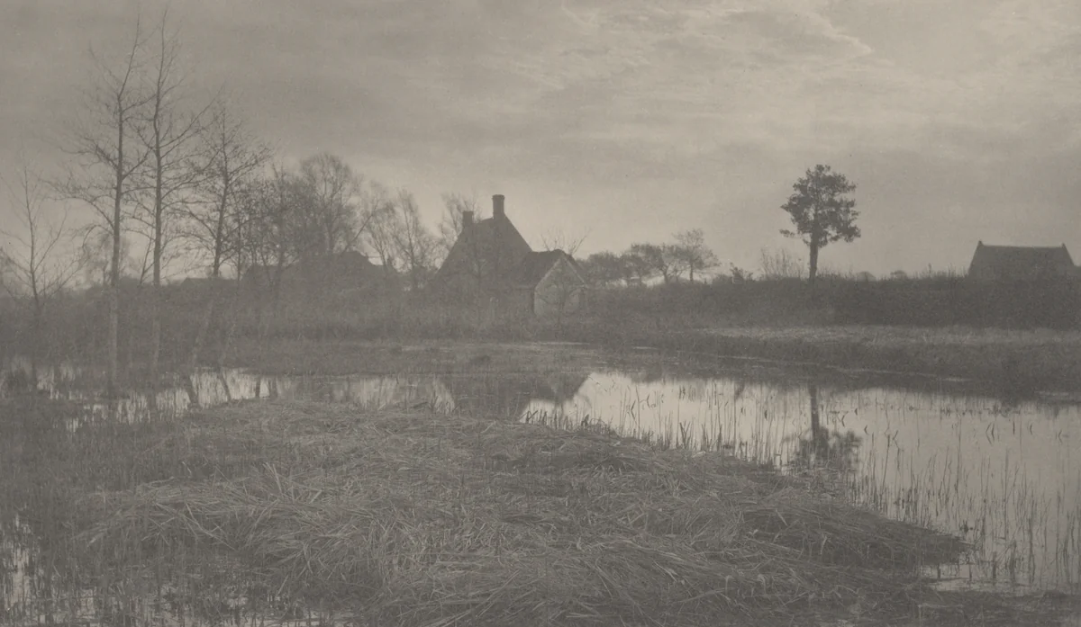 Evening by Peter Henry Emerson, photograph, 1886