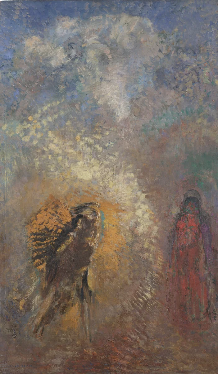 Apparition by Odilon Redon, painting, 1905
