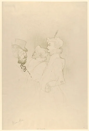 Why Not? . . . Once is Not to Make a Habit of It by Henri de Toulouse-Lautrec, print, 1893