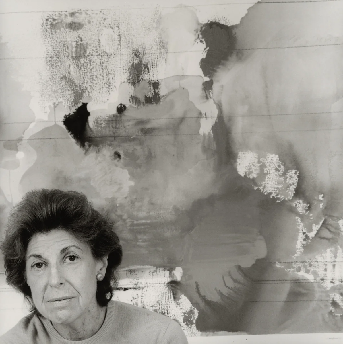 Helen Frankenthaler by Nancy Lee Katz, photograph, 1997