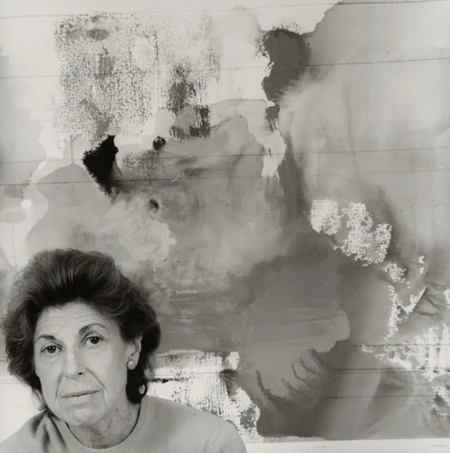 Helen Frankenthaler by Nancy Lee Katz, photograph, 1997