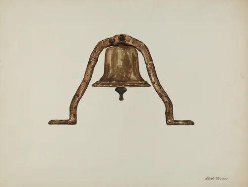 Ship's Bell by Edith Towner, index of american design, 1939