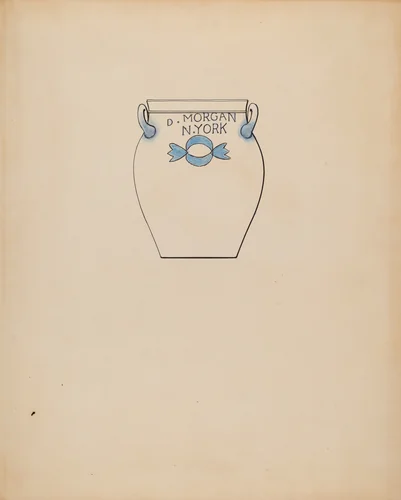 Crock by Charles Caseau, index of american design, 1936