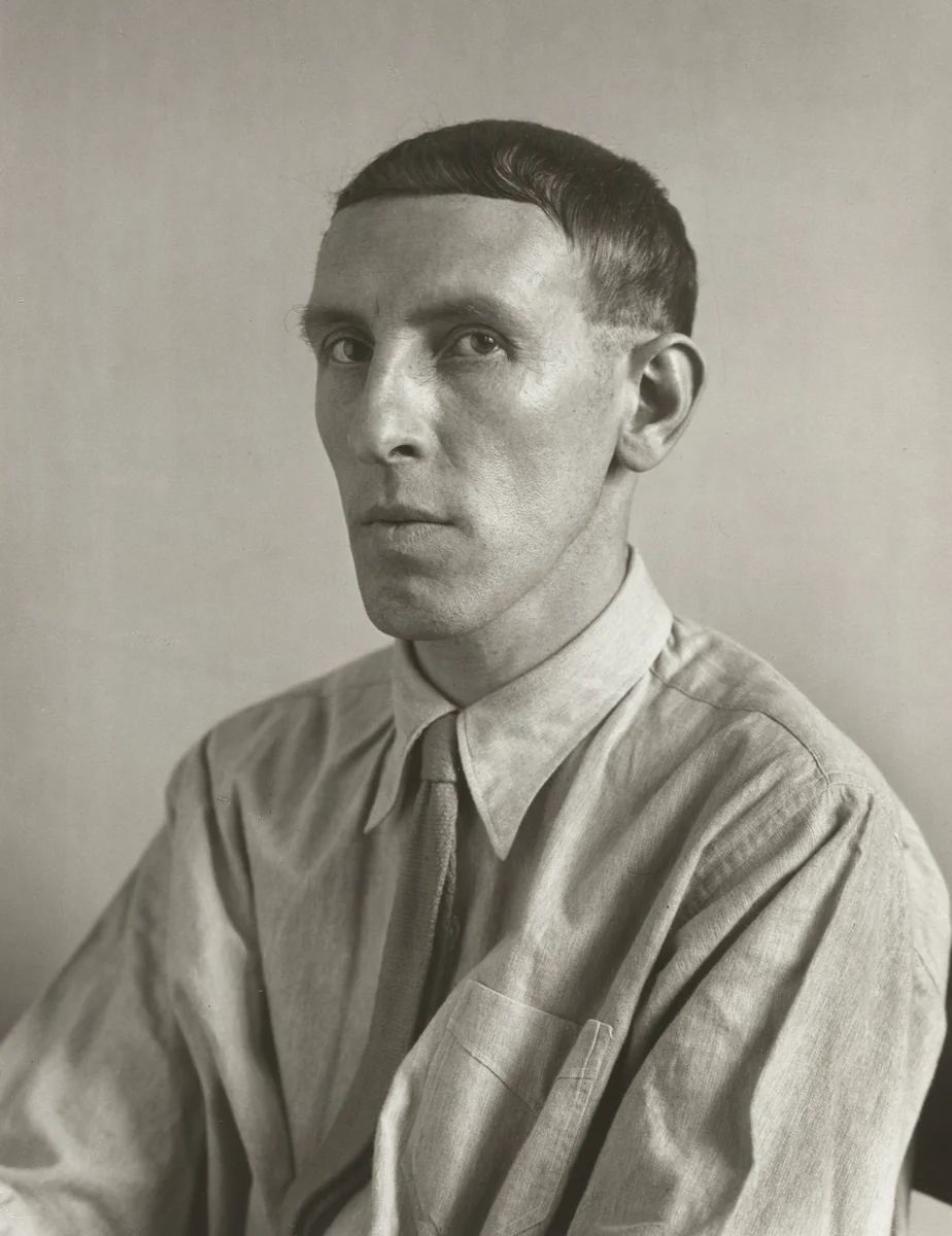 Painter [Heinrich Hoerle] by August Sander, photograph, 1928