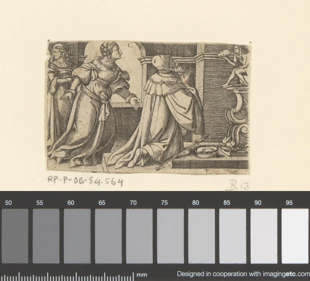 Afgoderij van Salomo by Unknown, print, 1524-1562