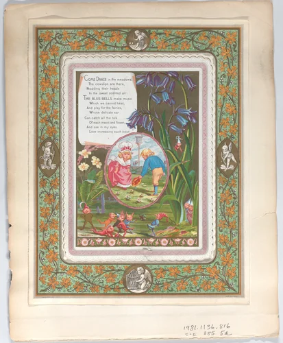 Valentine by Kate Greenaway, other, 1874