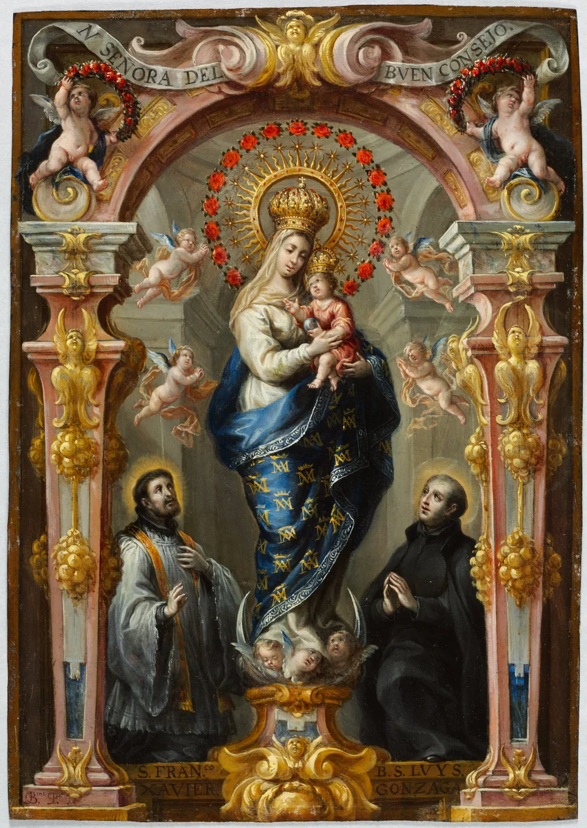 Our Lady of Good Counsel by Bartolomé Pérez, painting, 1675-1685