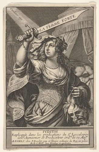 Judith and Holofernes by Abraham Bosse, print, 1645