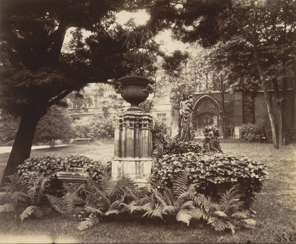 Cluny by Eugène Atget, photograph, 1898
