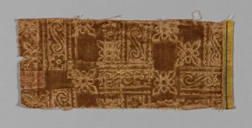 Fragment (Dress Fabric) by Italy, textile, 1601-1700