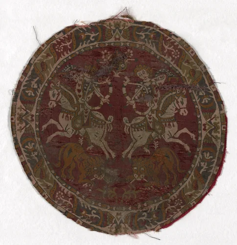Roundel by Iran, textile, 601-700