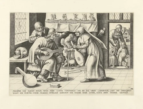 Meester Jan Slechthoofd by Unknown, print, 1546-1562