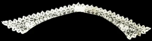 Collar by Belgium, Brussels, textile, 1860-1869