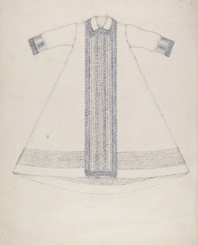 Nightgown by Evelyn Bailey, index of american design, 1936