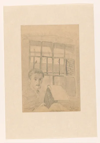 Untitled by Cor van Teeseling, drawing, 1942