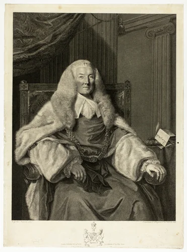 Earl Mansfield by Francesco Bartolozzi, print, 1786