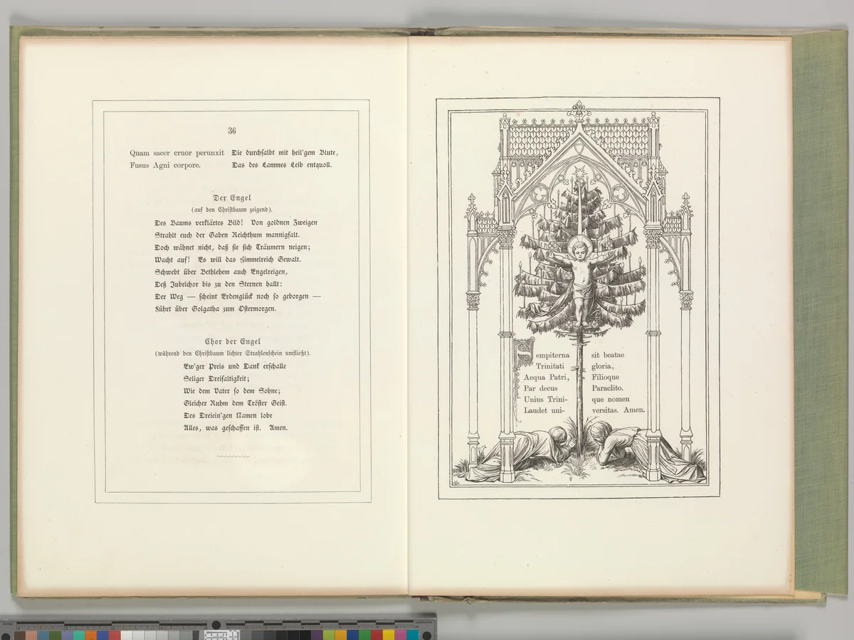 Weihnachtstraum. Ein Festspiel by Wilhelm Molitor, book, 1867