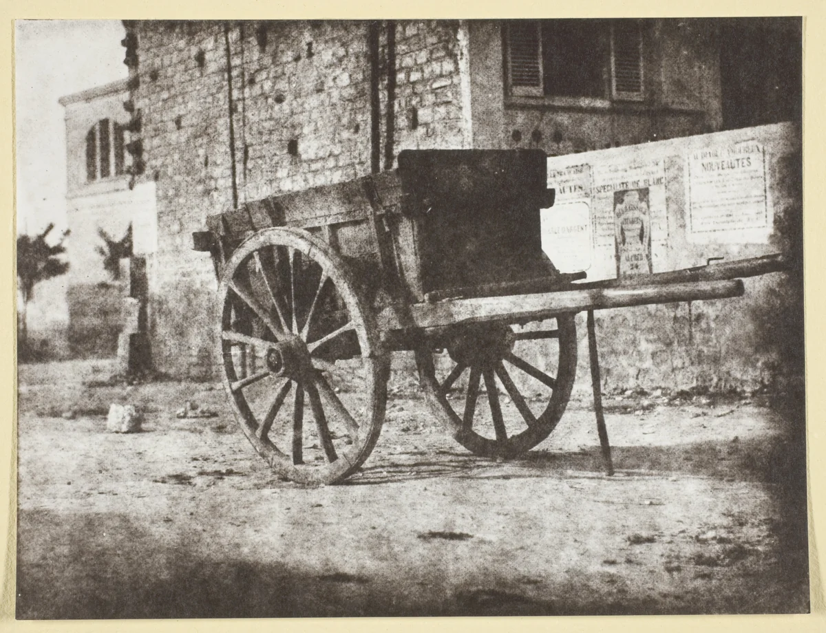 Le Tombereau by Hippolyte Bayard, photograph, 1842-1850