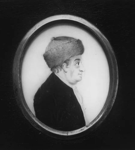 Plaque Portrait of Benjamin Franklin by Jean-Baptiste Nini, artwork, 1776-1883