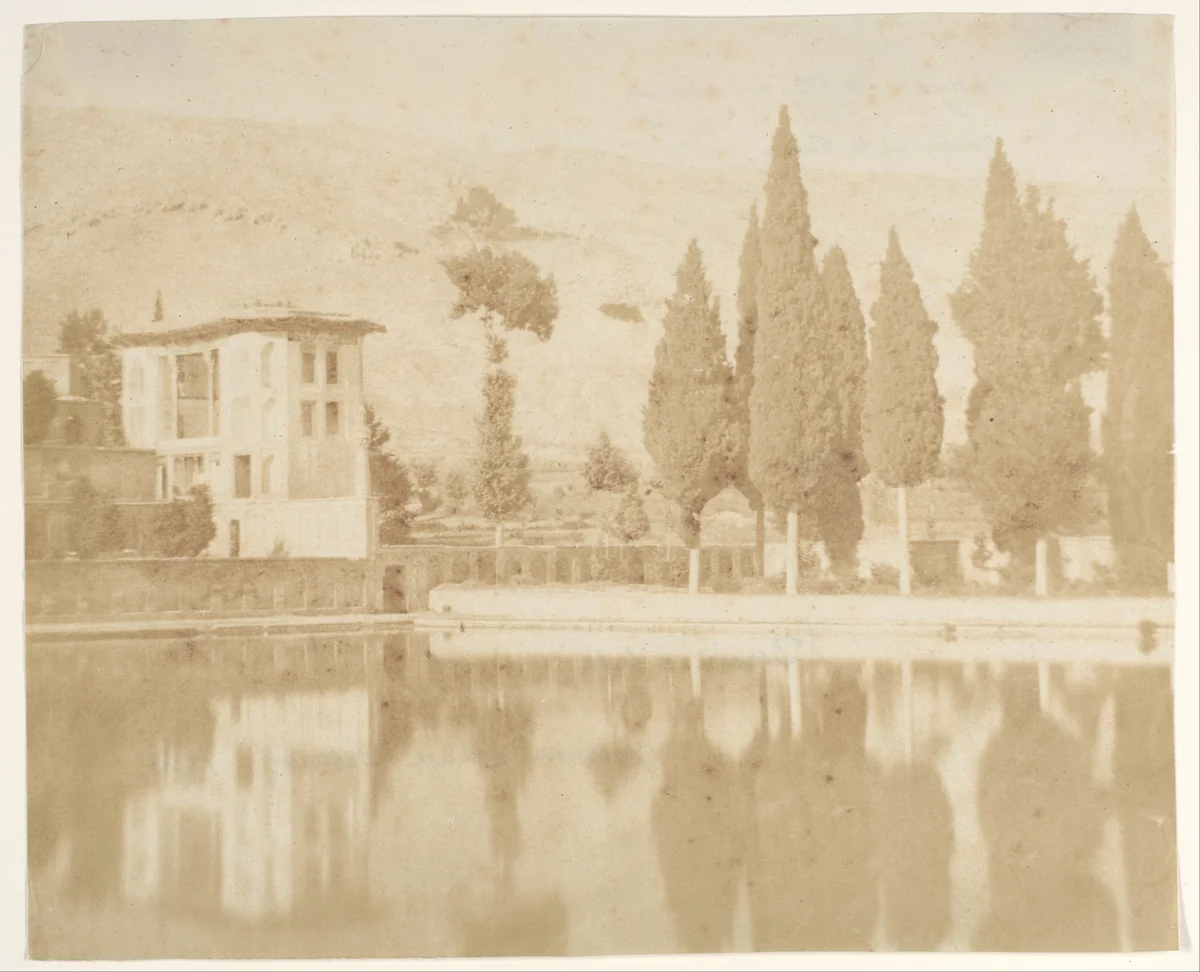 Bagh-takt a chiraz by Luigi Pesce, photograph, 1858