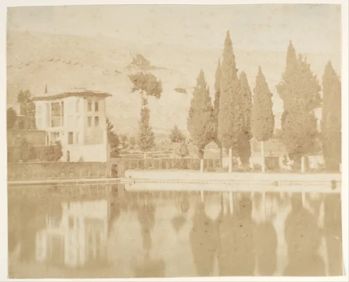 Bagh-takt a chiraz by Luigi Pesce, photograph, 1858