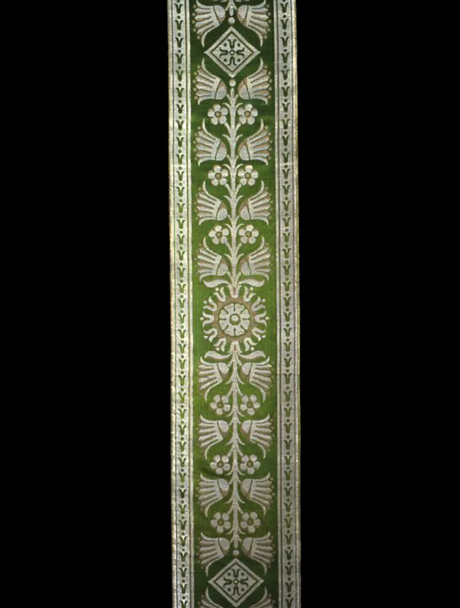 Border by France, textile, 1801-1825