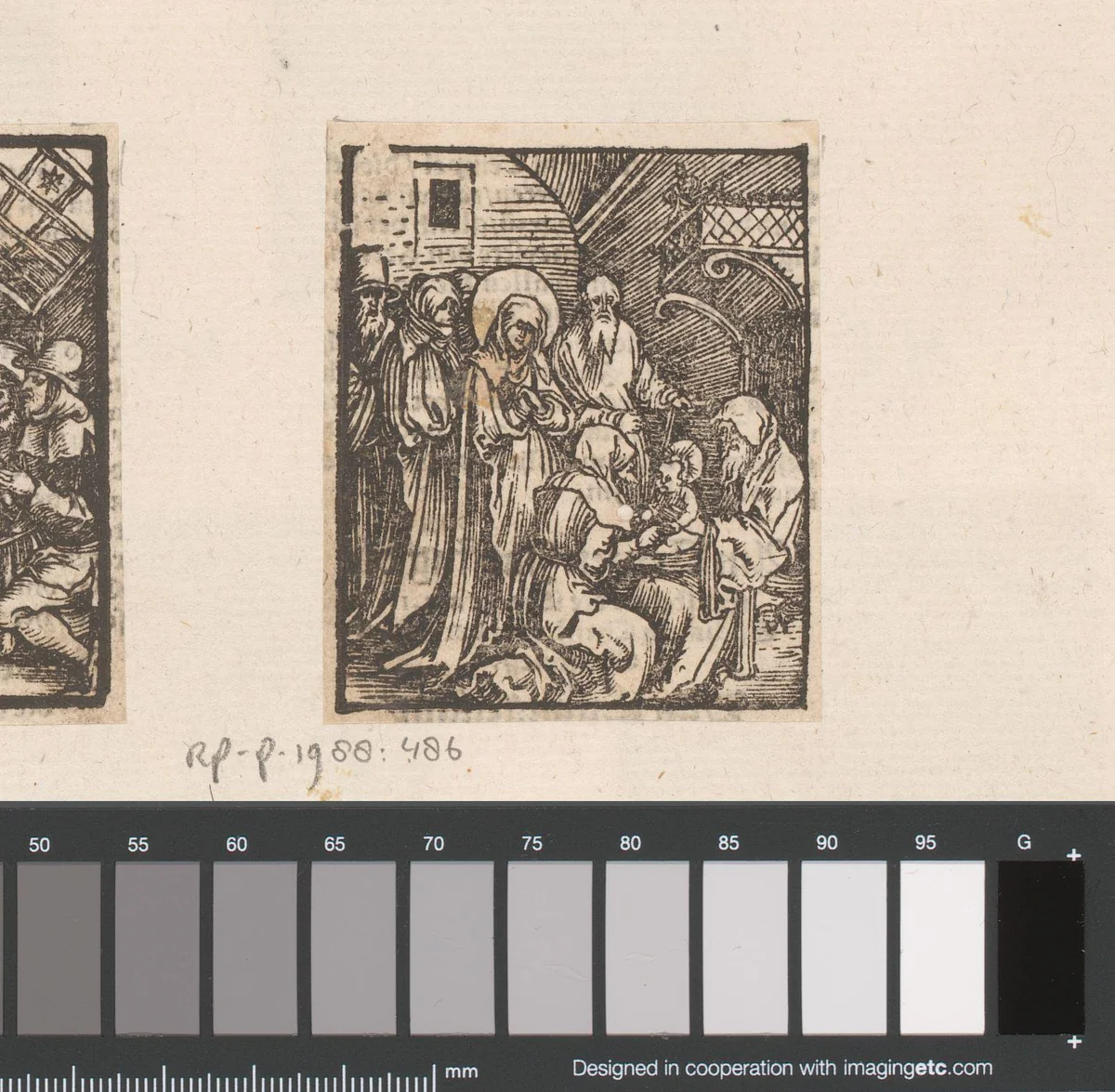 Besnijdenis van Christus by anonymous, print, 1536