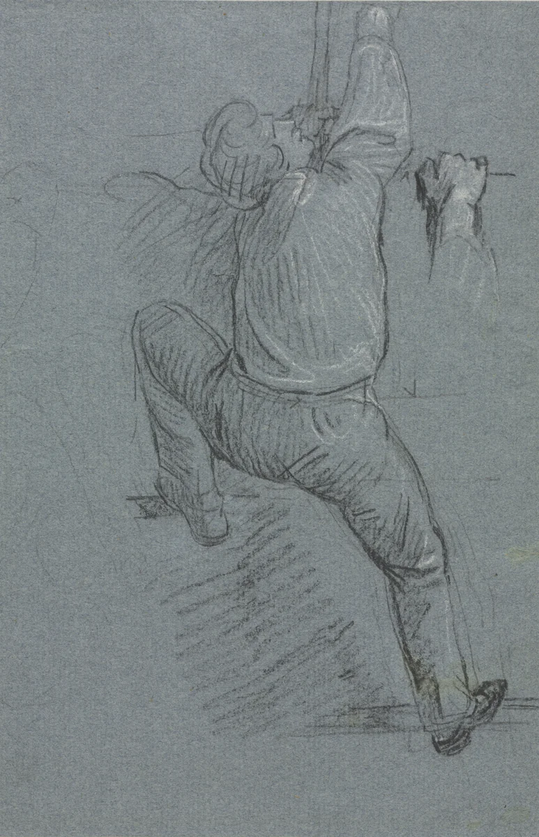 Study for The Siege of Gibraltar by John Singleton Copley, drawing, 1785-1786