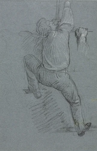 Study for The Siege of Gibraltar by John Singleton Copley, drawing, 1785-1786